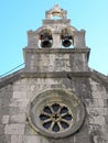 Korcula ancient church portal details,Croatia,3 Royalty Free Stock Photo