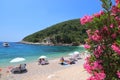 Korcula Island beach vacation, Croatia Royalty Free Stock Photo