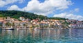 Korcula island in Croatia, Europe. Summer destination Royalty Free Stock Photo