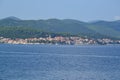 Korcula town and island in Dalmatia, Croatia