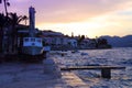 Korcula town sunset, Croatia
