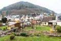 Kordel, Rhineland-Palatinate - Germany - Idyllic view over the backyards around the valley of the Kyll creek in the Kylltal