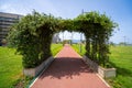Kordon walking path in Alsancak district Royalty Free Stock Photo