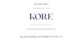 KORE Font alphabetical typography