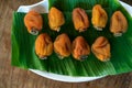 Korea dried persimmon on disk