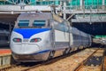 Korea High Speed Rail Trains Royalty Free Stock Photo