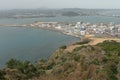 Asia Korea Jeju Island Jeju-do outdoor recreation hiking trail Spectacular Scenic Panoramic View Trekking Trek Mountain Peak Ocean