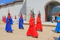 Korea Royal Guard at Gyeongbokgung Palace