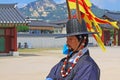 Korea Royal Guard at Gyeongbokgung Palace