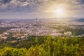 Korea,Sunset of Seoul City Skyline.