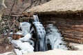 Korea Traditional water flour mill