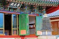 Korea Tranditional Buddhist Temple Royalty Free Stock Photo