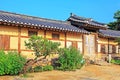 Korea UNESCO World Heritage Sites - Hahoe Folk Village Royalty Free Stock Photo