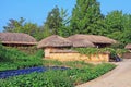 Korea UNESCO World Heritage Sites - Hahoe Folk Village Royalty Free Stock Photo