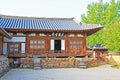 Korea UNESCO World Heritage Sites - Hahoe Folk Village Royalty Free Stock Photo