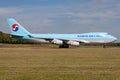 Korean Air Cargo Boeing 747 Royalty Free Stock Photo