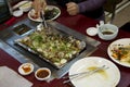 Korean barbecue cuisine