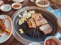 Korean barbecue Royalty Free Stock Photo