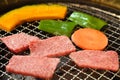 Korean barbecue Yakiniku Royalty Free Stock Photo