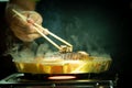 Korean barbecue or Yakiniku in japanese style Royalty Free Stock Photo