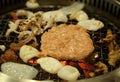 Korean barbecue Yakiniku Royalty Free Stock Photo