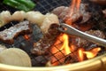 Korean beef barbecue called Yakiniku