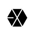 Korean boyband Exo logo for tshirt printing and car Sticker