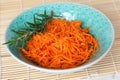 Korean carrot salad