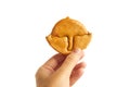 Korean Dalgona honeycomb sugar cookie with umbrella shape to play new trend candy challenge