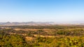 The Korean Demilitarized Zone or DMZ, with North Korea in the distance