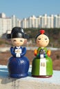 Korean Dolls Royalty Free Stock Photo