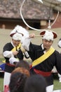 Korean ethnic dance performance Royalty Free Stock Photo