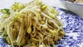 Korean fermented yellow bean sprouts Kongnamul-muchim