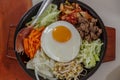 Korean food Bibimbap Royalty Free Stock Photo