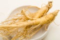 Korean fresh ginseng Royalty Free Stock Photo