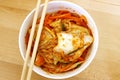 Korean Gimchi made by mix vegetable Royalty Free Stock Photo