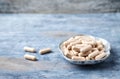 Korean Ginseng capsules. Concept for a healthy dietary supplementation. Royalty Free Stock Photo