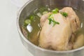 Korean ginseng chicken soup