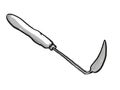 Korean hand hoe Garden Tool Cartoon Retro Drawing