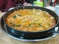 Korean hotpot noodle