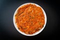 Korean Kimchi pancake or Kimchijeon Royalty Free Stock Photo