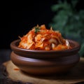 Close-up of Korean Kimchi