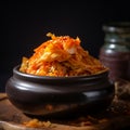 Close-up of Korean Kimchi