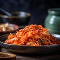 Close-up of Korean Kimchi