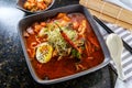 Korean Kimchi Ramen Royalty Free Stock Photo