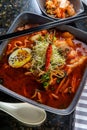 Korean Kimchi Ramen Royalty Free Stock Photo