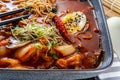 Korean Kimchi Ramen Royalty Free Stock Photo