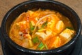 Korean Kimchi Stew Royalty Free Stock Photo