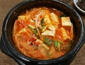 Korean Kimchi Stew Royalty Free Stock Photo