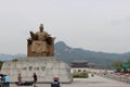 Korean King Sejong the Great's statue at Gwanghwamun Square, Seoul, South Korea